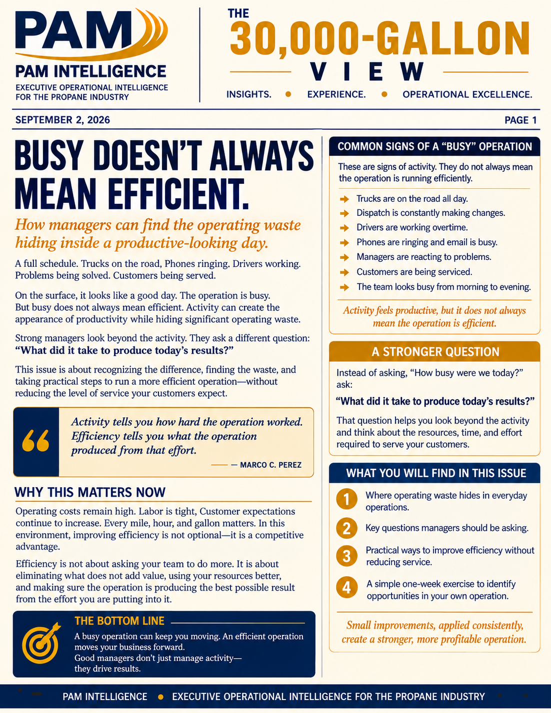 Busy Doesn’t Always Mean Efficient cover
