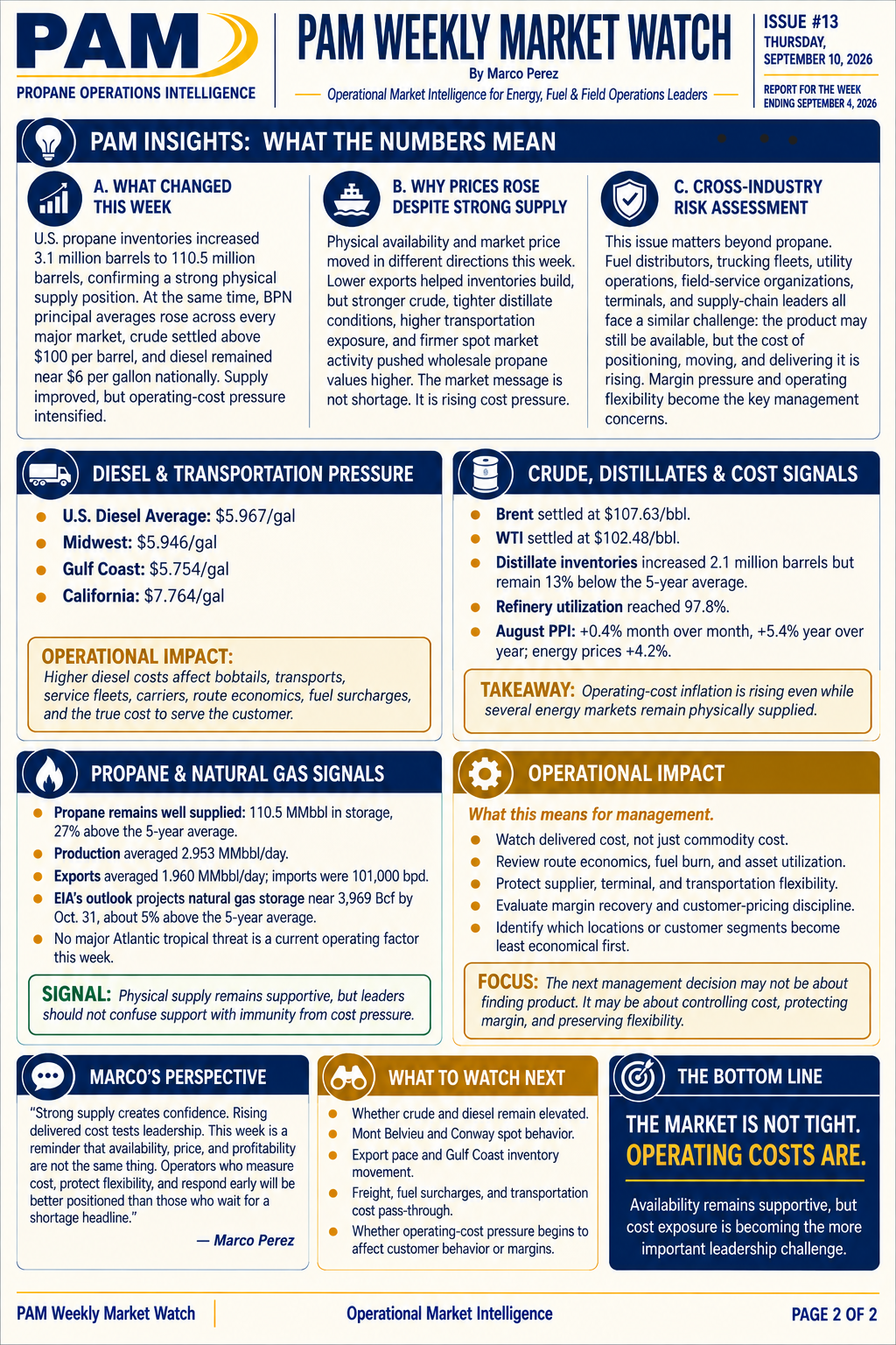 PAM Weekly Market Watch Issue #13 page 2