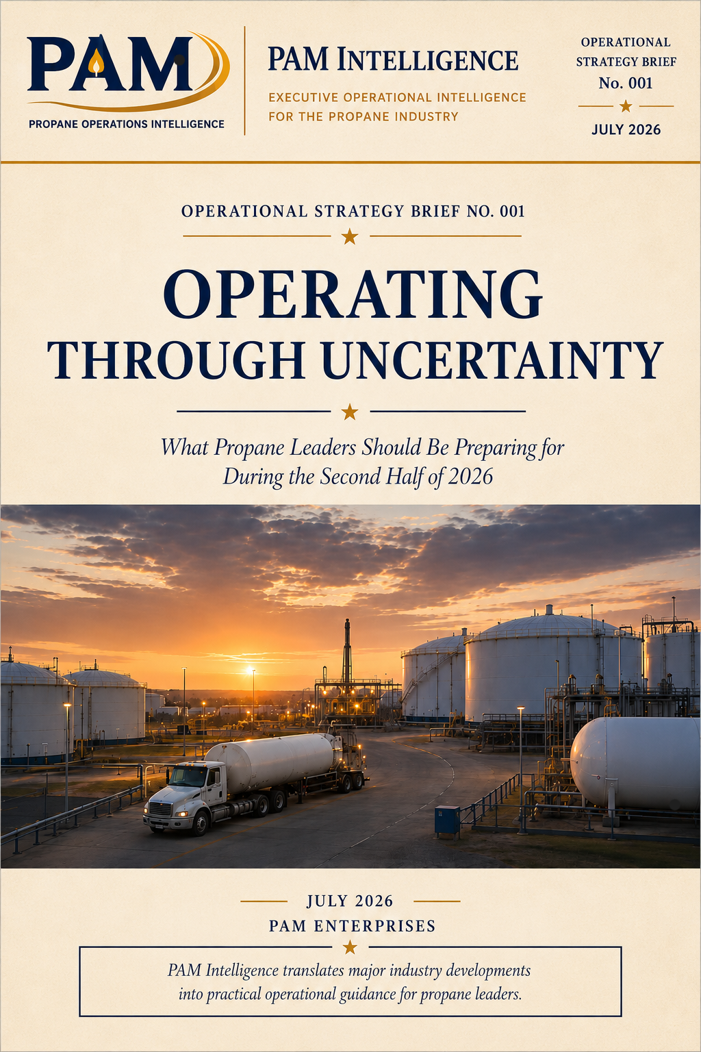 Operating Through Uncertainty cover