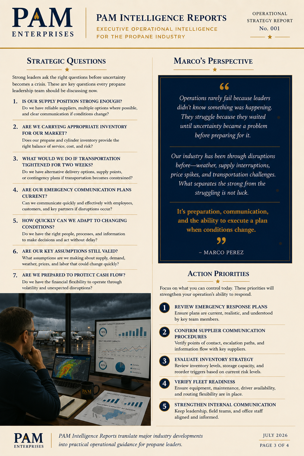 Operating Through Uncertainty page 3
