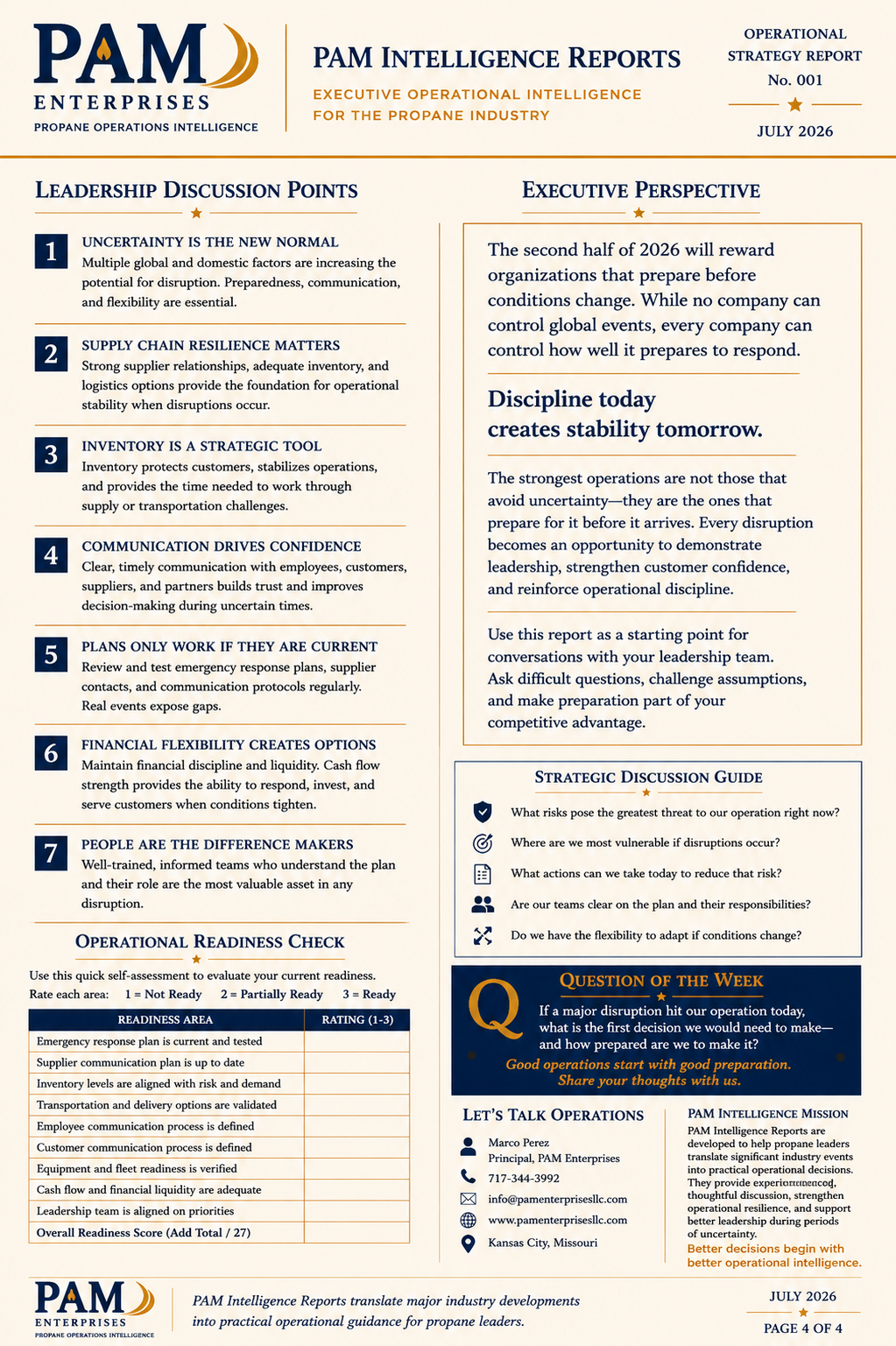 Operating Through Uncertainty page 4