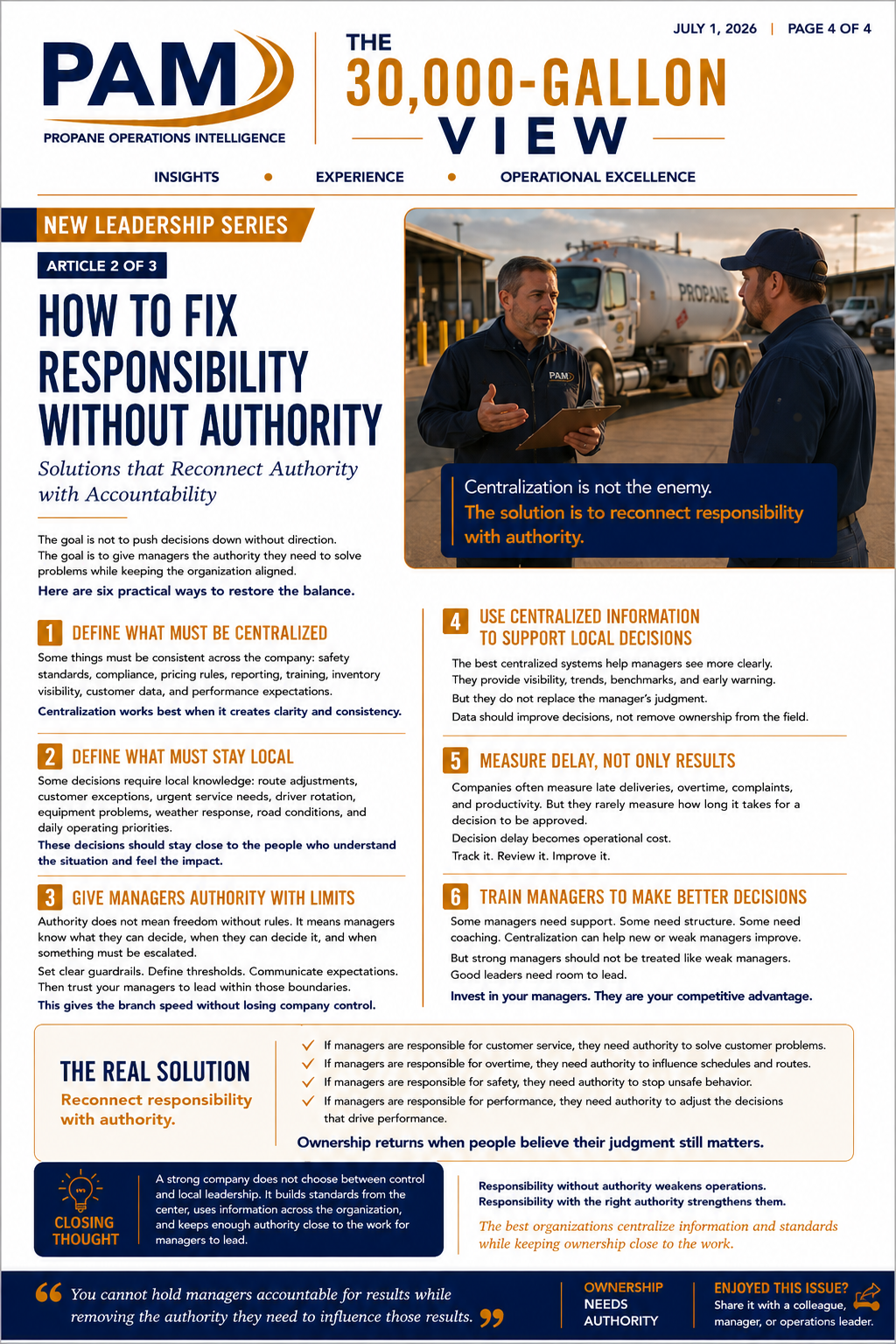 Responsibility Without Authority page 4