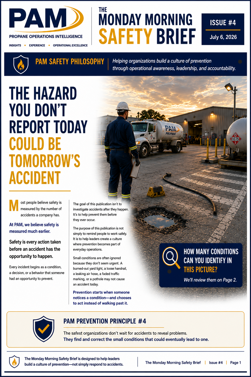 The Hazard You Don't Report Today Could Be Tomorrow's Accident cover
