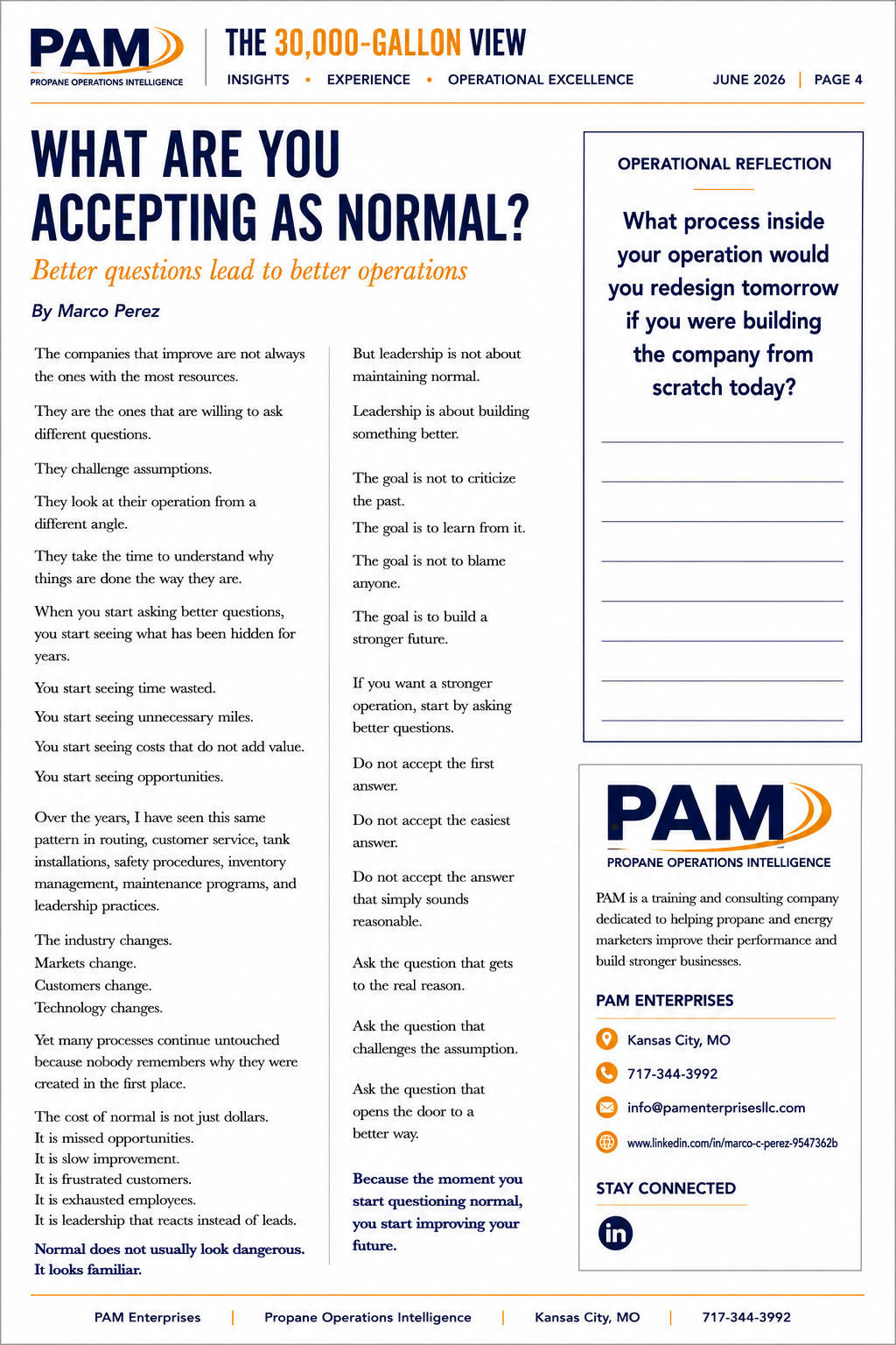 The Cost of Normal page 4
